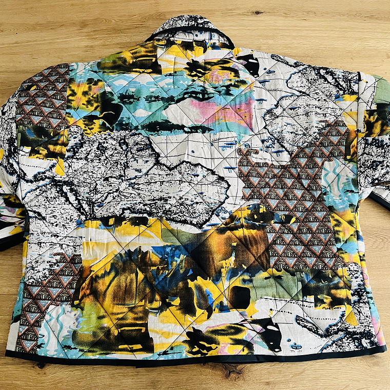 KIMONO ACOLCHADO ESTILO QUILT OVERSIZED  3