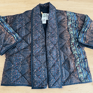 KIMONO ACOLCHADO ESTILO QUILT OVERSIZED