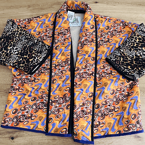 KIMONO ACOLCHADO ESTILO QUILT OVERSIZED