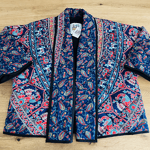 KIMONO ACOLCHADO ESTILO QUILT OVERSIZED 