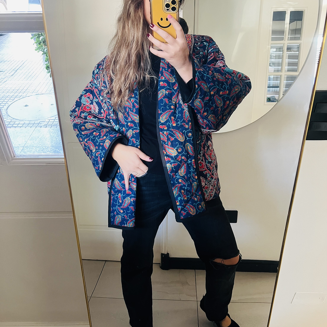 KIMONO ACOLCHADO ESTILO QUILT OVERSIZED  4