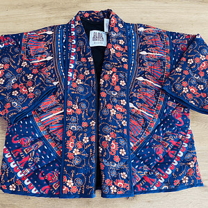 KIMONO ACOLCHADO ESTILO QUILT OVERSIZED