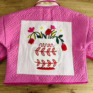 KIMONO ACOLCHADO ESTILO OVERSIZED PETITE