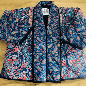 KIMONO ACOLCHADO ESTILO QUILT OVERSIZED