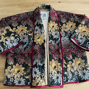 KIMONO ACOLCHADO ESTILO QUILT OVERSIZED 