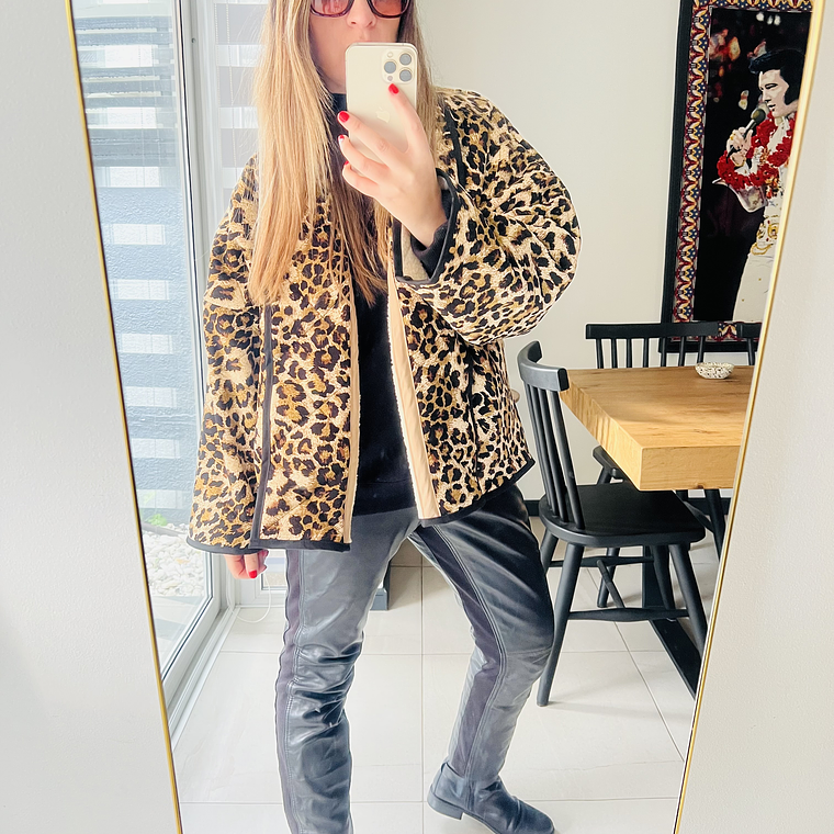 KIMONO ACOLCHADO ESTILO QUILT OVERSIZED PETITE  4