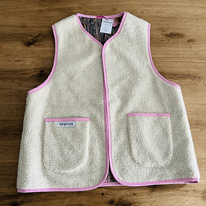 CHAQUETA SIN MANGAS REVERSIBLE 