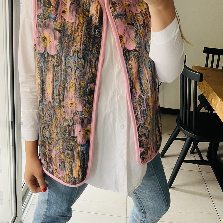 CHAQUETA SIN MANGAS REVERSIBLE  3