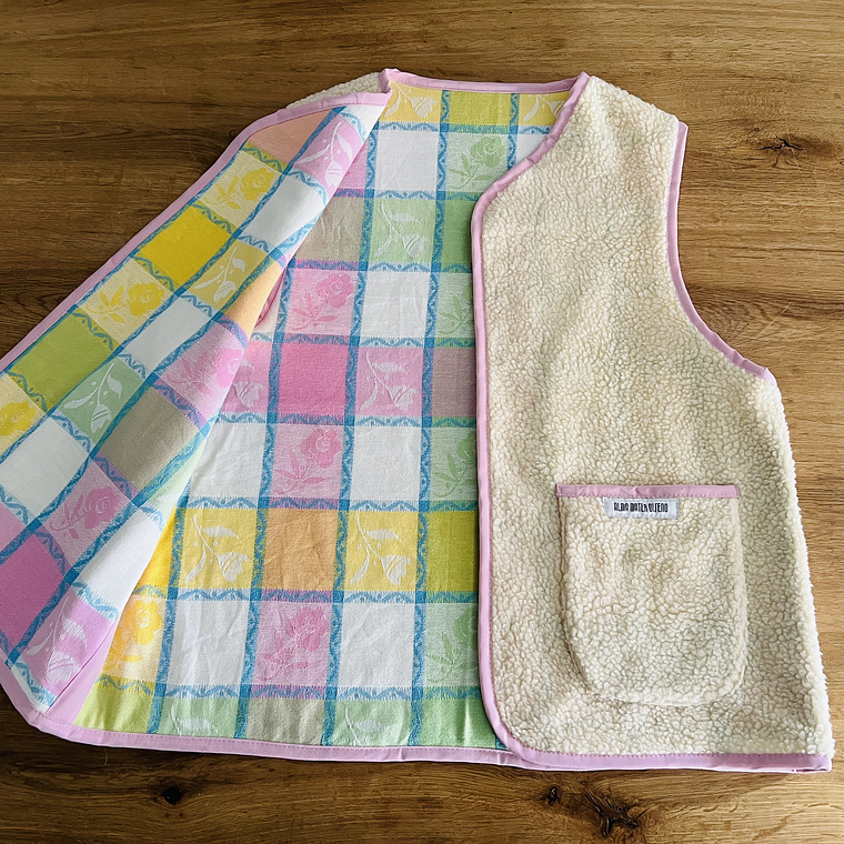 CHAQUETA SIN MANGAS REVERSIBLE M 2