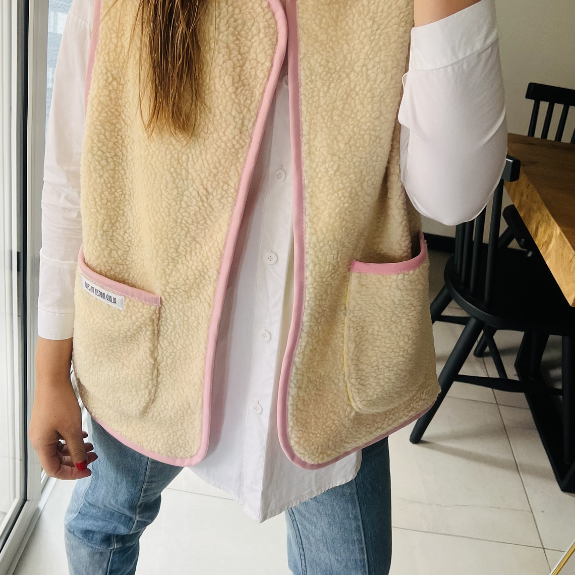 CHAQUETA SIN MANGAS REVERSIBLE M 4