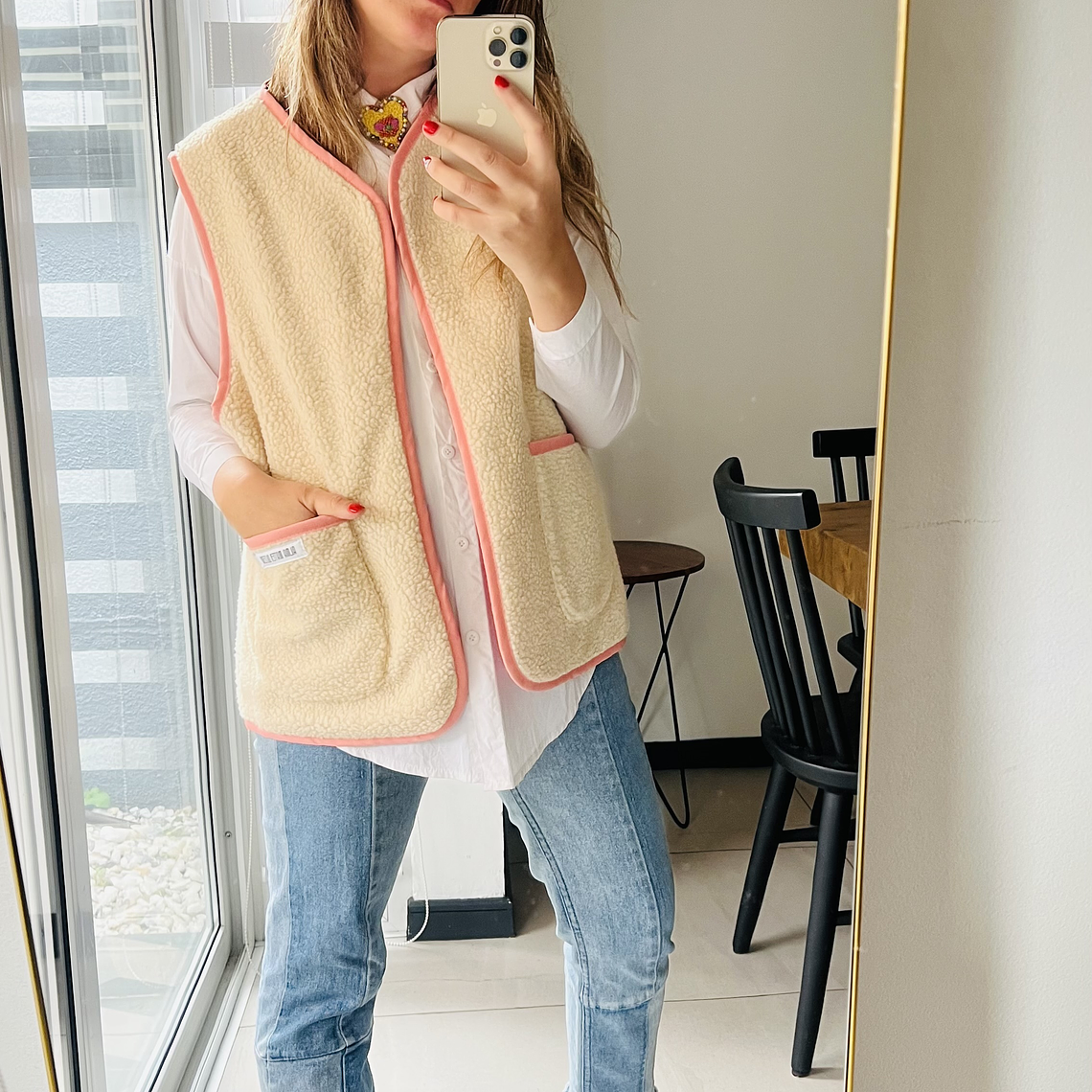 CHAQUETA SIN MANGAS REVERSIBLE  3