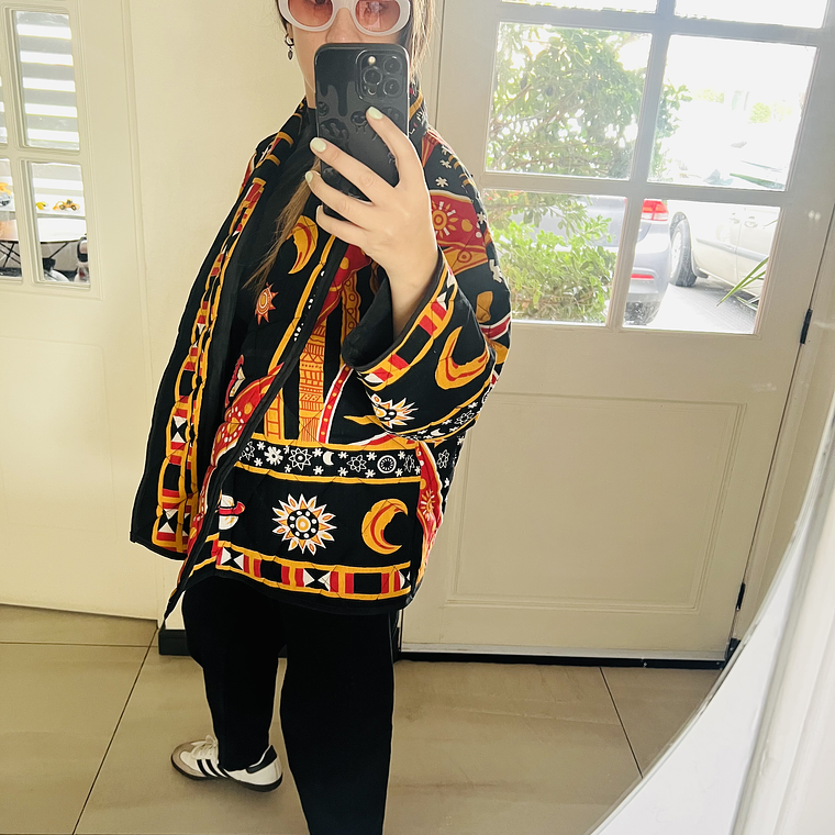 KIMONO ACOLCHADO ESTILO QUILT OVERSIZED PETITE  4