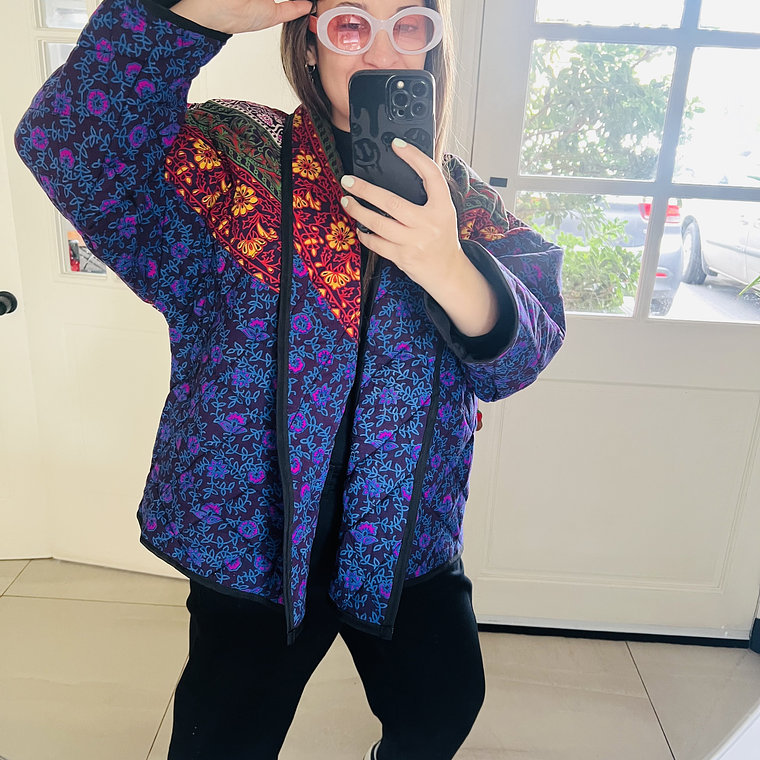 KIMONO ACOLCHADO ESTILO QUILT OVERSIZED PETITE  5