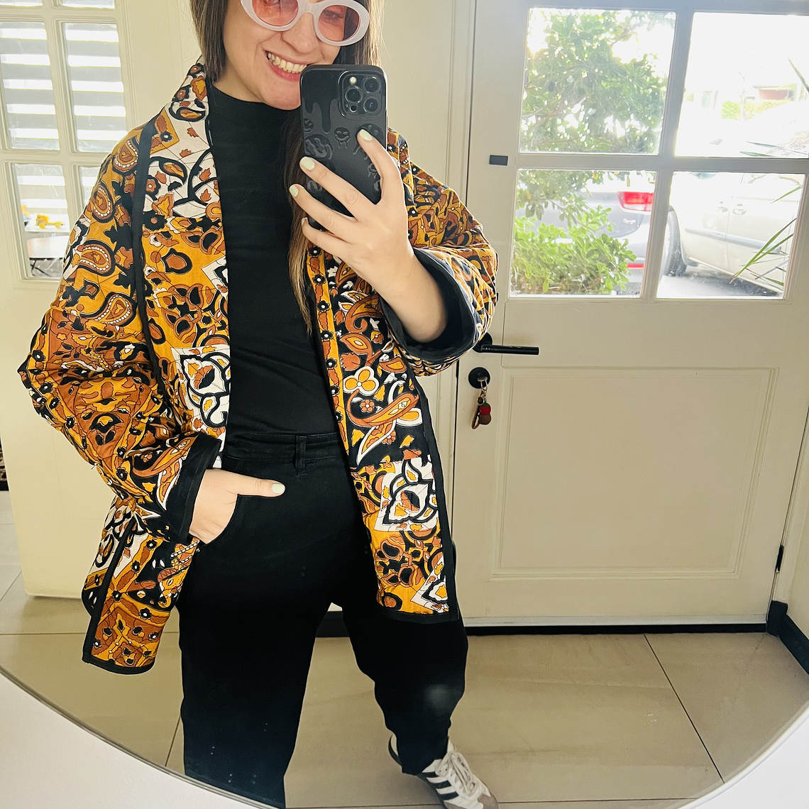 KIMONO ACOLCHADO ESTILO QUILT OVERSIZED PETITE  7