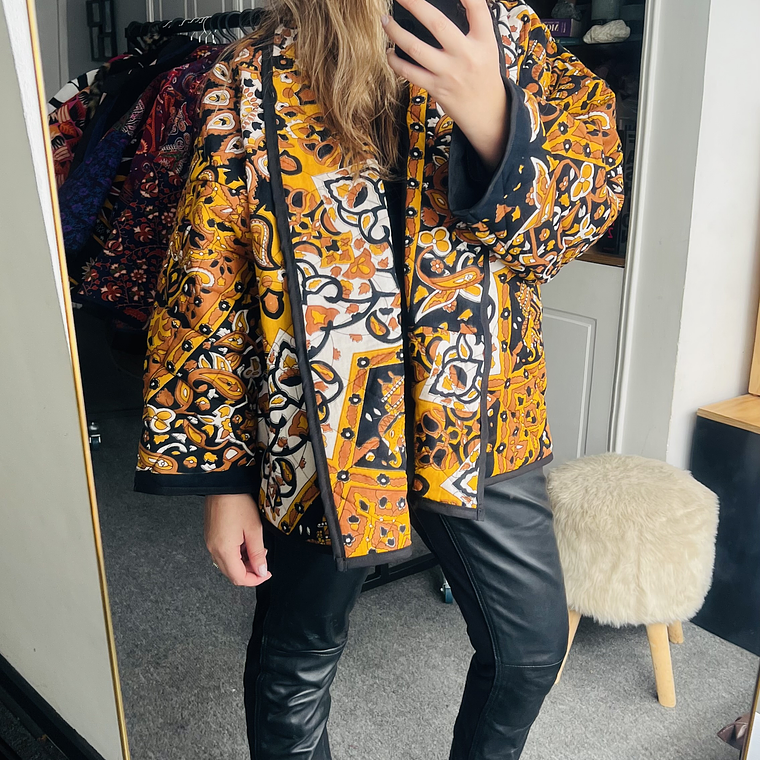 KIMONO ACOLCHADO ESTILO QUILT OVERSIZED PETITE  5