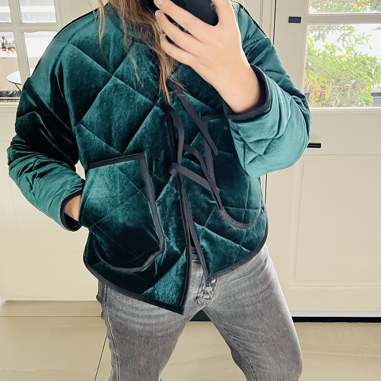 CAZADORA VELVET  ACOLCHADA  4