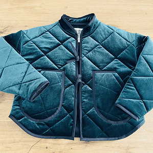 CAZADORA VELVET  ACOLCHADA 