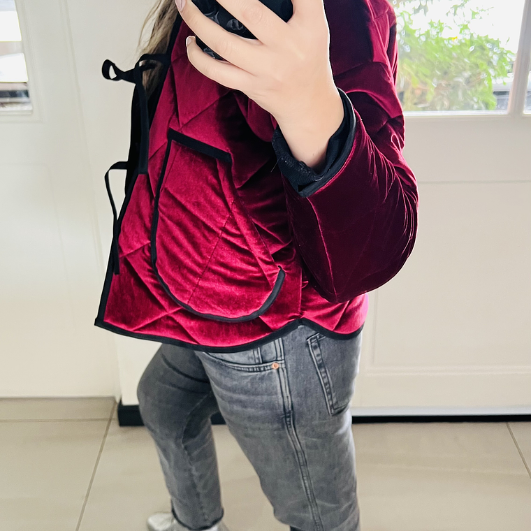 CAZADORA VELVET ACOLCHADA  5