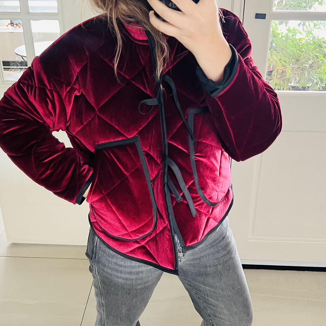 CAZADORA VELVET ACOLCHADA  3