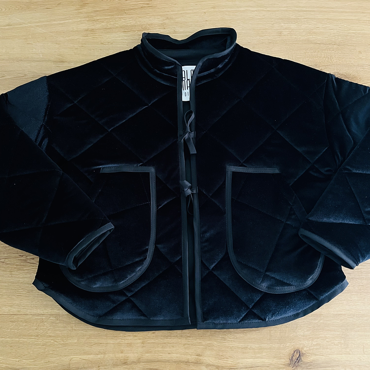 CAZADORA  VELVET ACOLCHADA  1