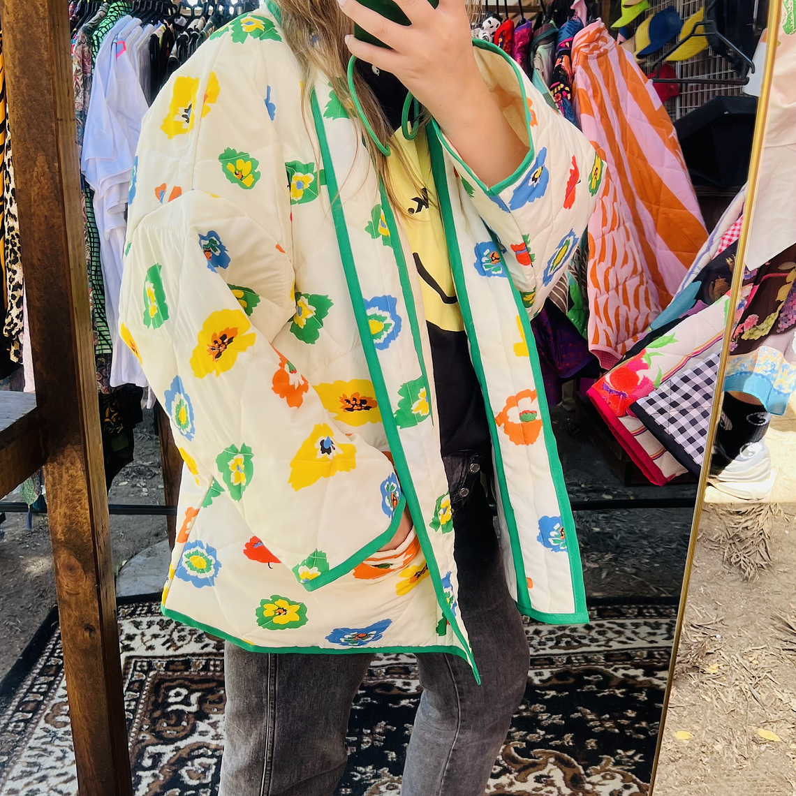 KIMONO ACOLCHADO DELGADO  OVERSIZED  2