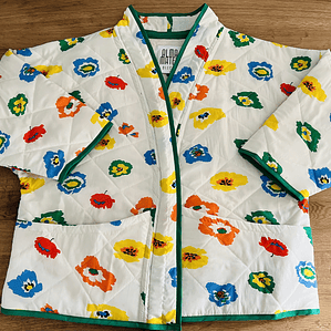 KIMONO ACOLCHADO DELGADO  OVERSIZED 