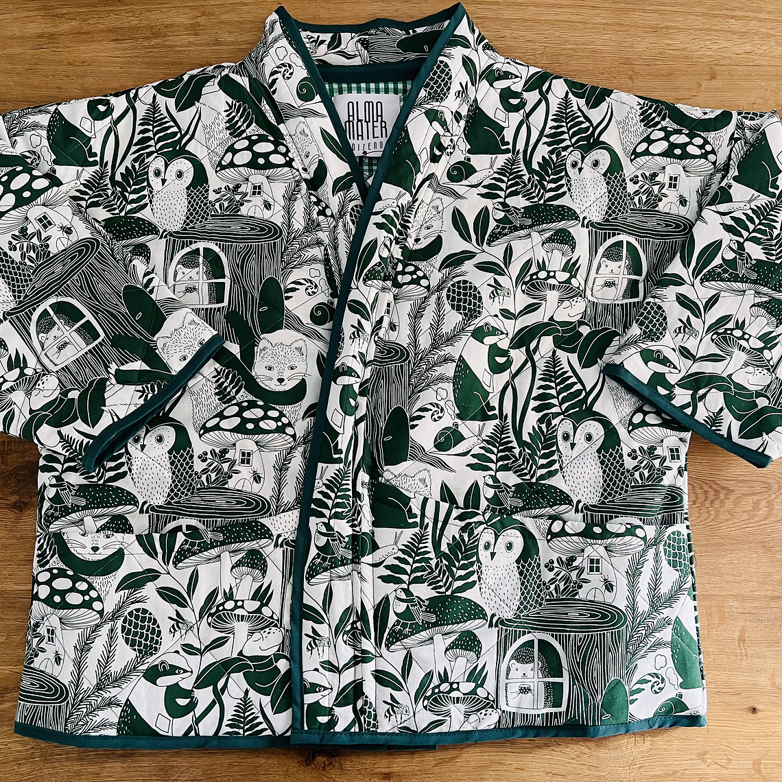 KIMONO ACOLCHADO DELGADO OVERSIZED  1