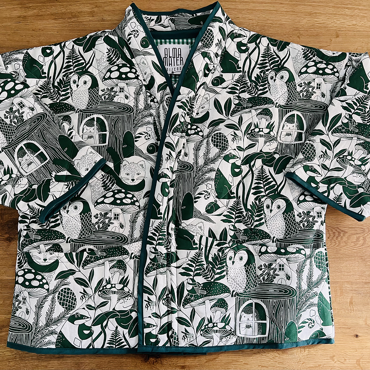 KIMONO ACOLCHADO DELGADO OVERSIZED  1