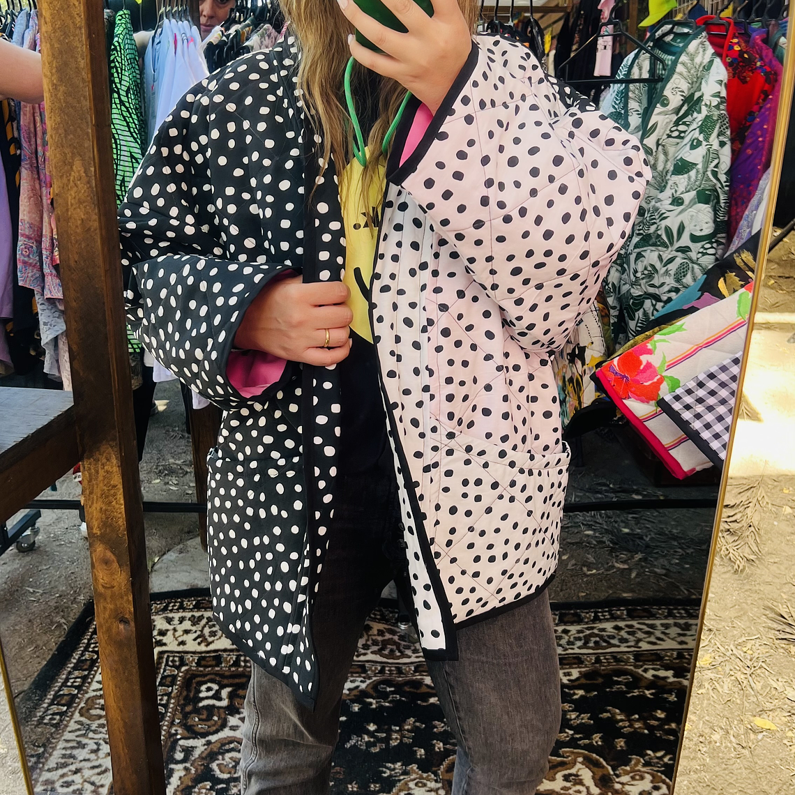 KIMONO ACOLCHADO DELGADO OVERSIZED  4