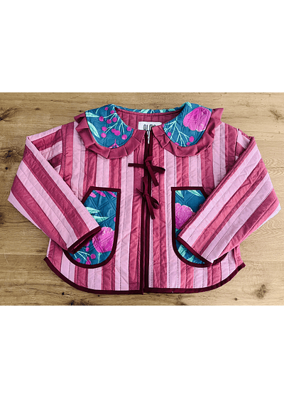 CAZADORA CUELLO VUELOS M/L