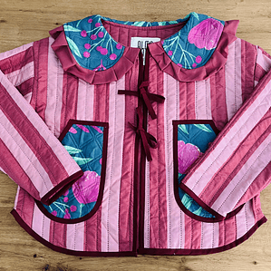 CAZADORA CUELLO VUELOS M/L