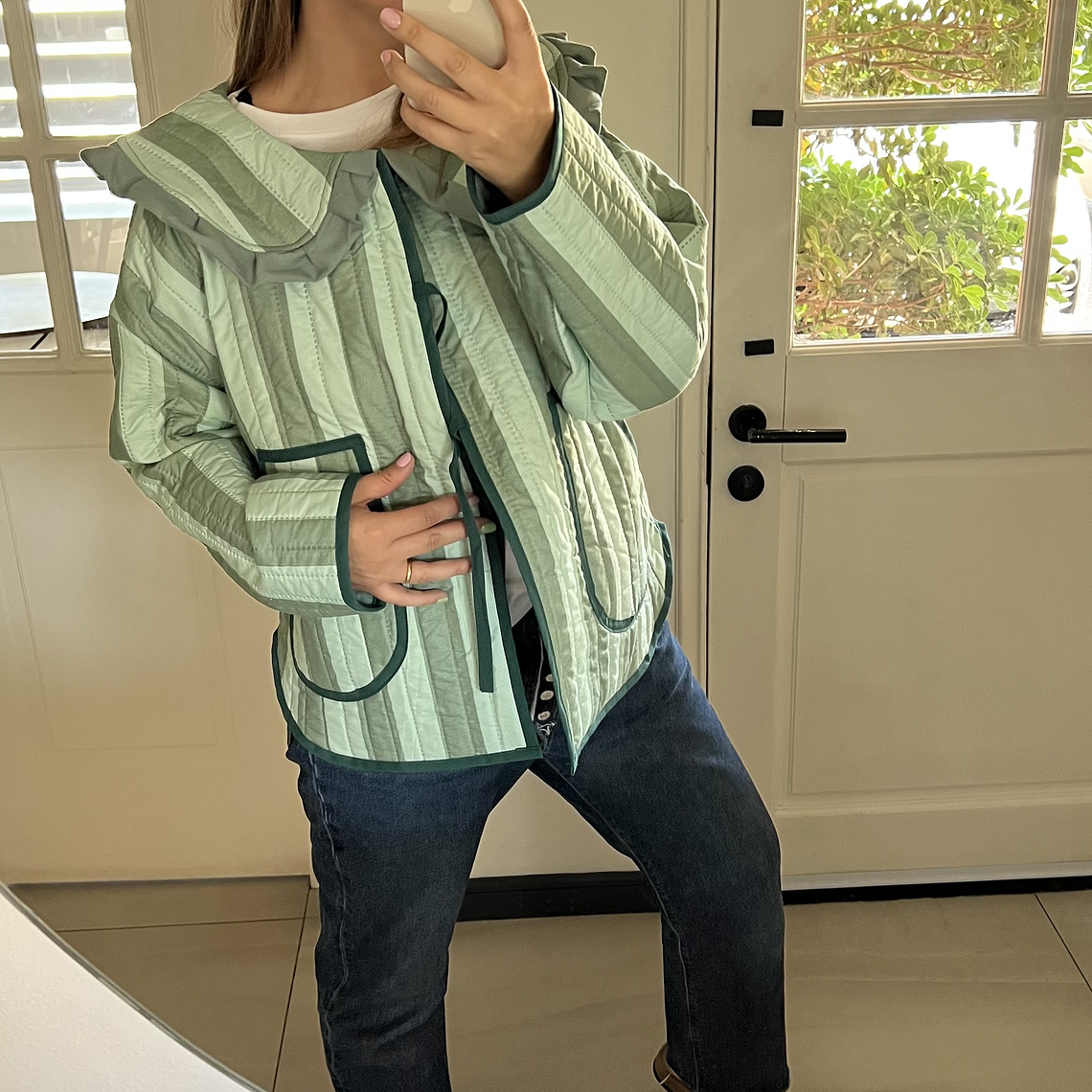 CAZADORA CUELLO VUELOS XL  4