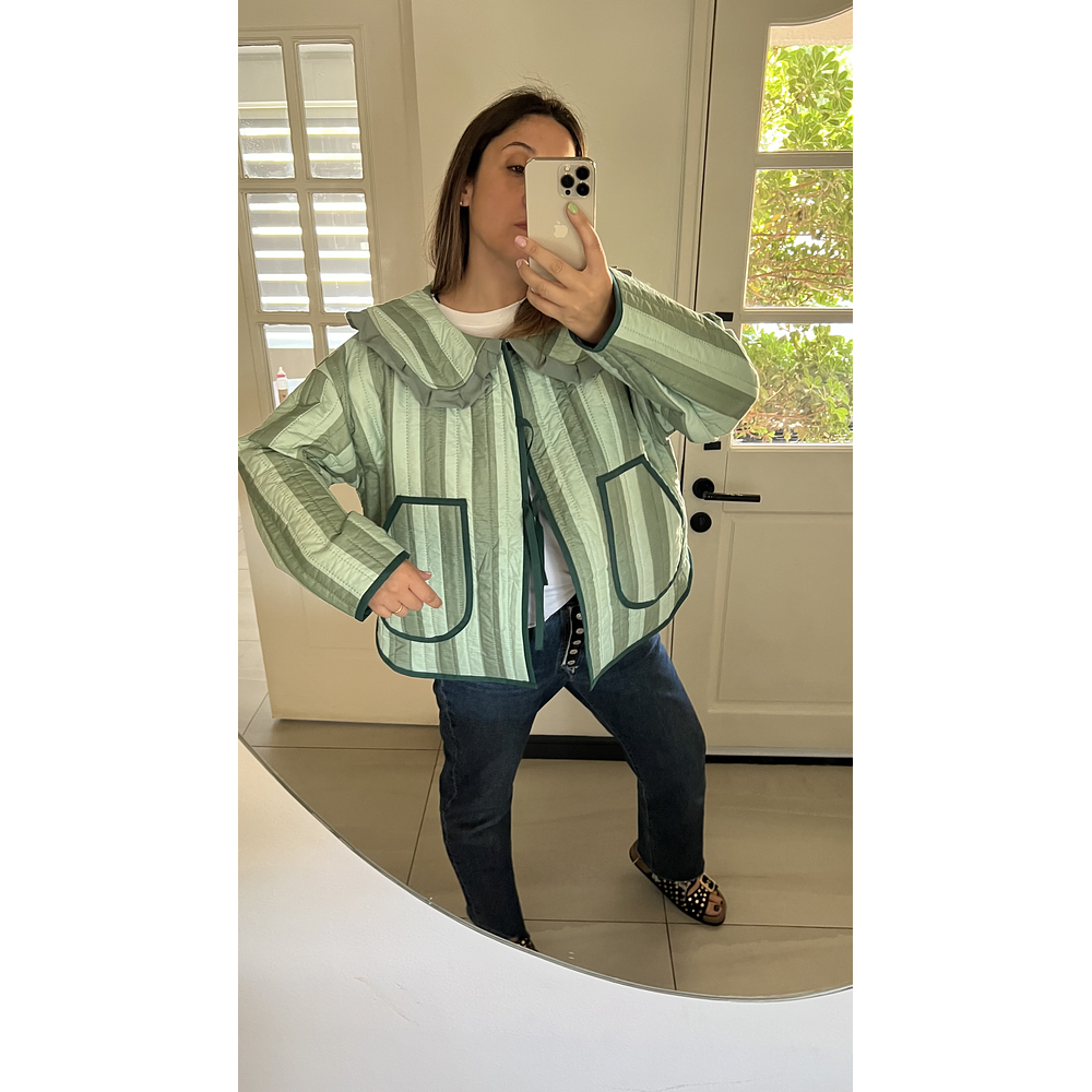 CAZADORA CUELLO VUELOS XL 