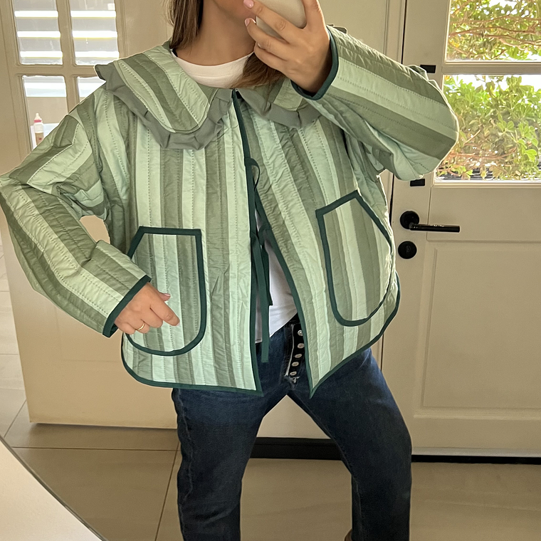 CAZADORA CUELLO VUELOS XL  3