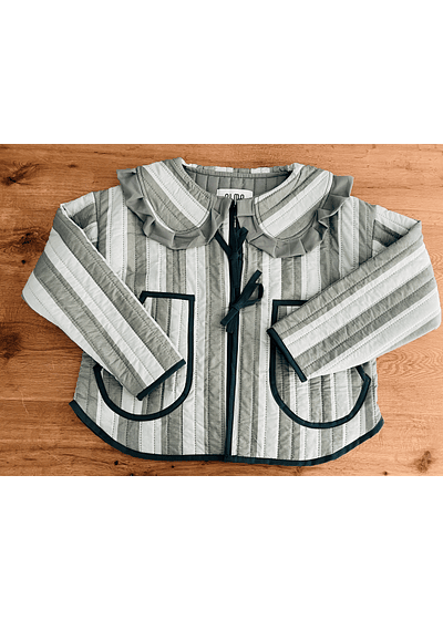 CAZADORA CUELLO VUELOS M/L 