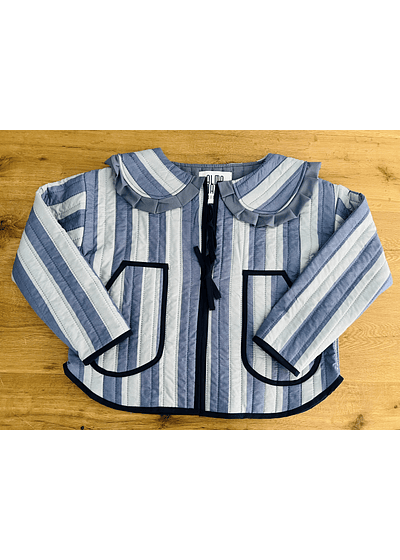 CAZADORA CUELLO VUELOS M/L