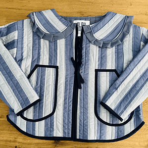 CAZADORA CUELLO VUELOS M/L