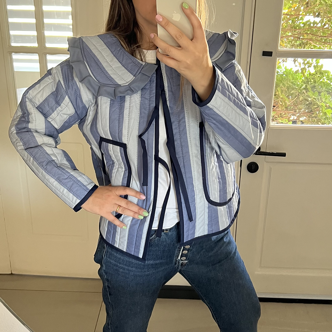 CAZADORA CUELLO VUELOS M/L 4