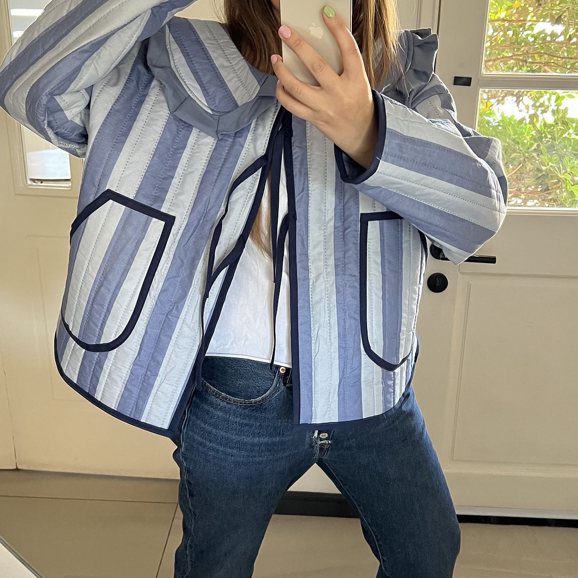 CAZADORA CUELLO VUELOS XL  2