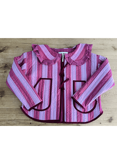 CAZADORA CUELLO VUELOS M/L 