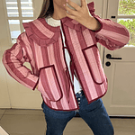 CAZADORA CUELLO VUELOS M/L 