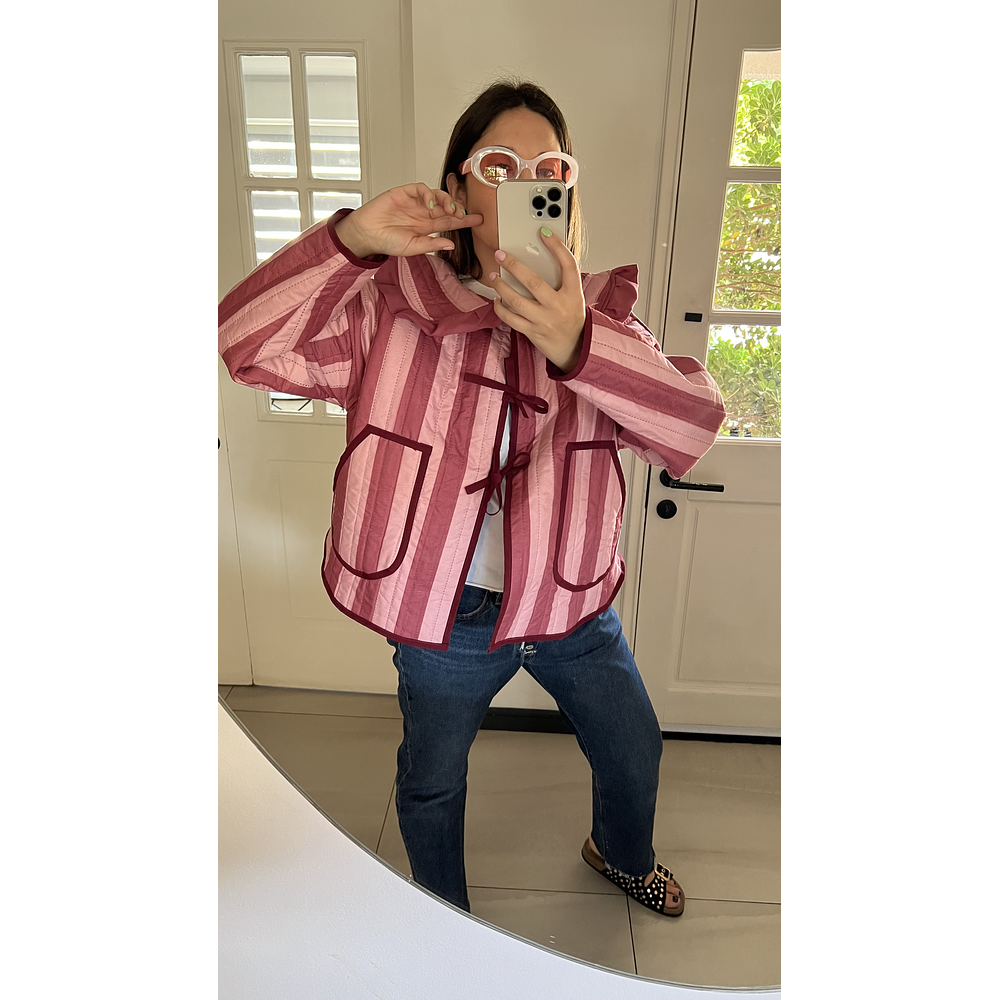 CAZADORA CUELLO VUELOS XL