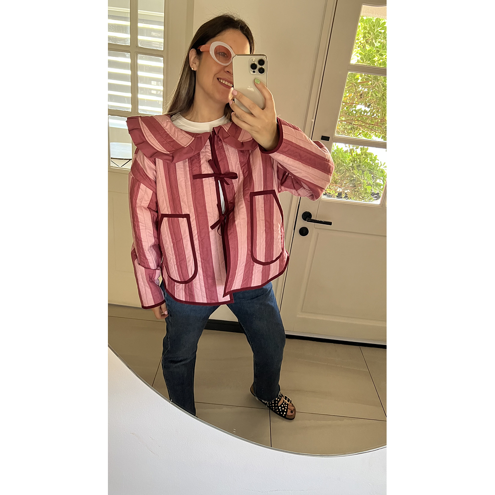 CAZADORA CUELLO VUELOS XL