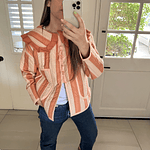 CAZADORA CUELLO VUELOS M/L 