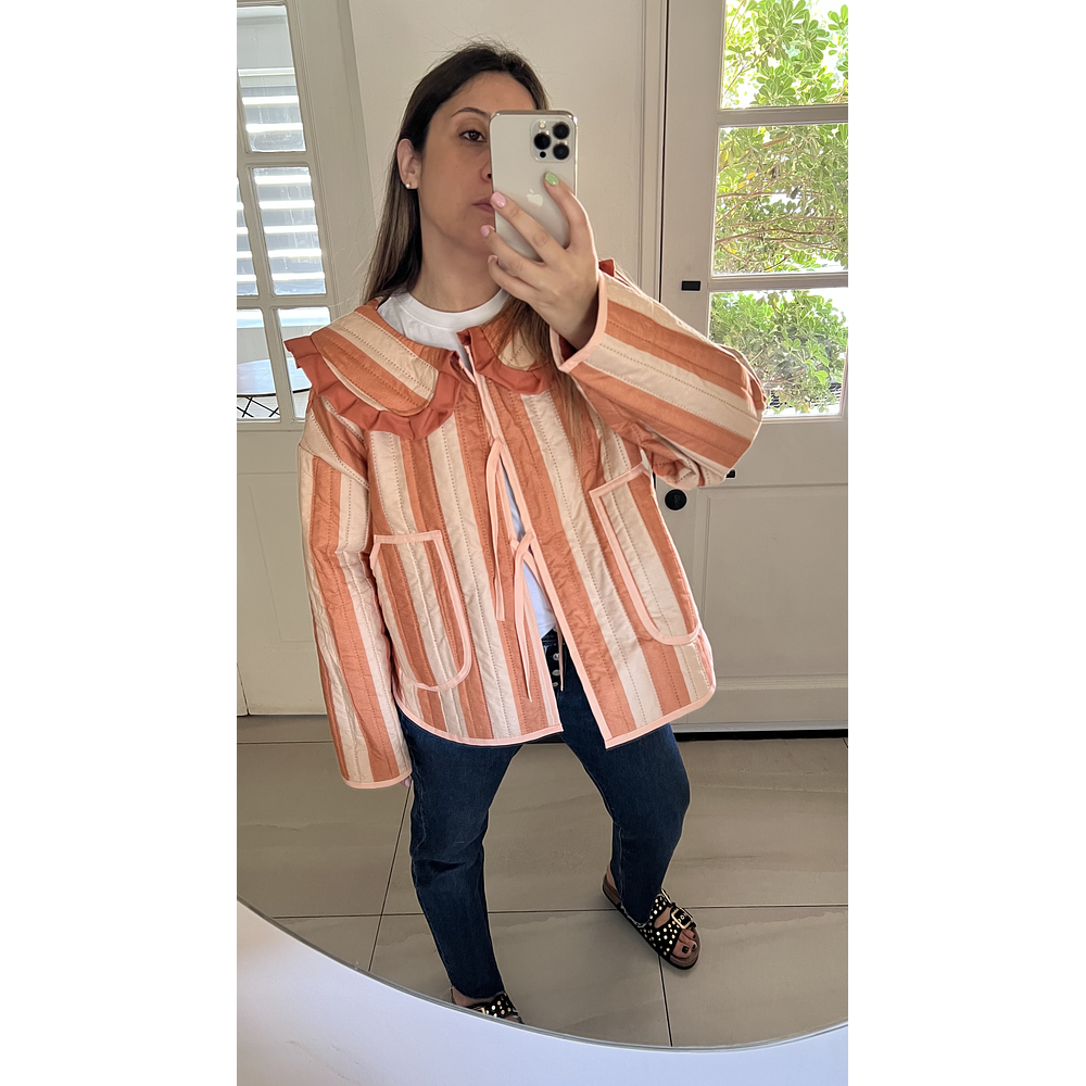 CAZADORA CUELLO VUELOS XL 