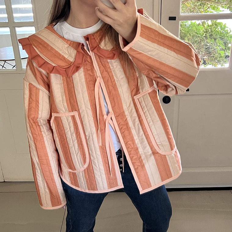 CAZADORA CUELLO VUELOS XL  3