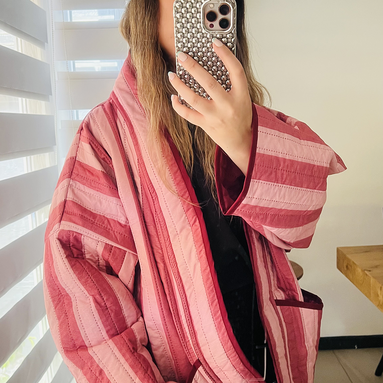 KIMONO OVERSIZED ACOLCHADO DELGADO  3