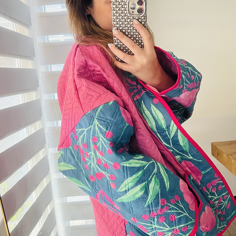 KIMONO OVERSIZED ACOLCHADO DELGADO  5