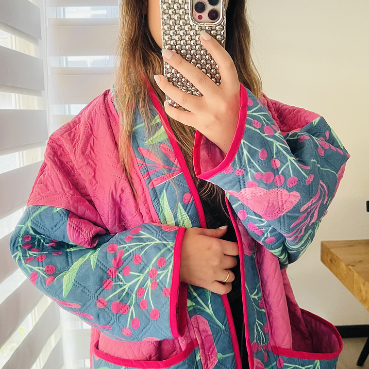 KIMONO OVERSIZED ACOLCHADO DELGADO  3