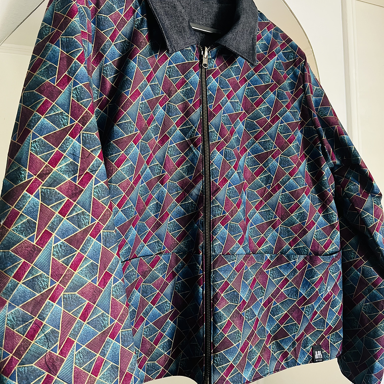 CHAQUETA REVERSIBLE UNISEX TALLA M/L  1